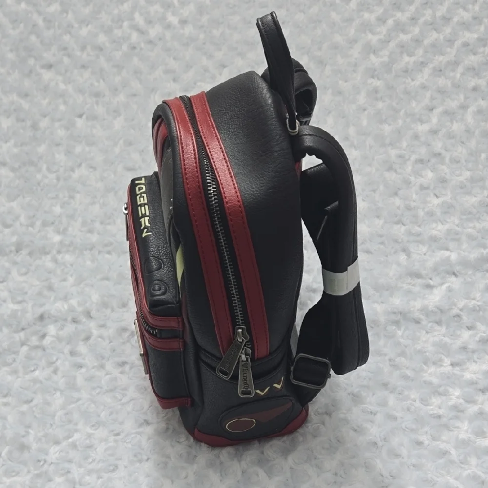 Disney Star Wars Black & Red Mini Backpack by Loungefly